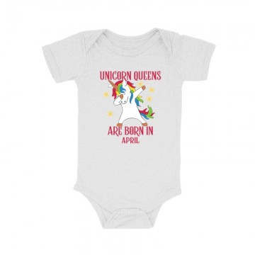 Unicorn Queens Április Bébi body