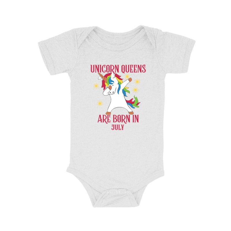 Unicorn Queens Július Bébi body