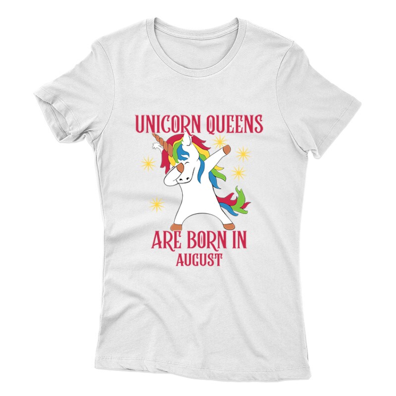 Unicorn Queens Augusztus Női póló