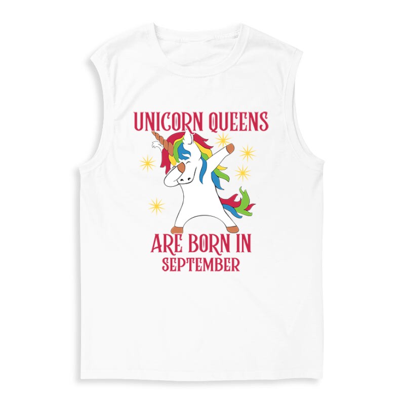 Unicorn Queens Szeptember Férfi Trikó
