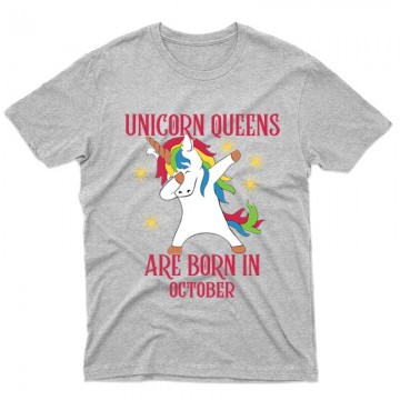 Unicorn Queens Október Férfi póló