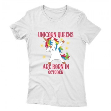 Unicorn Queens Október Női póló