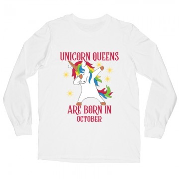 Unicorn Queens Október Hosszú ujjú póló