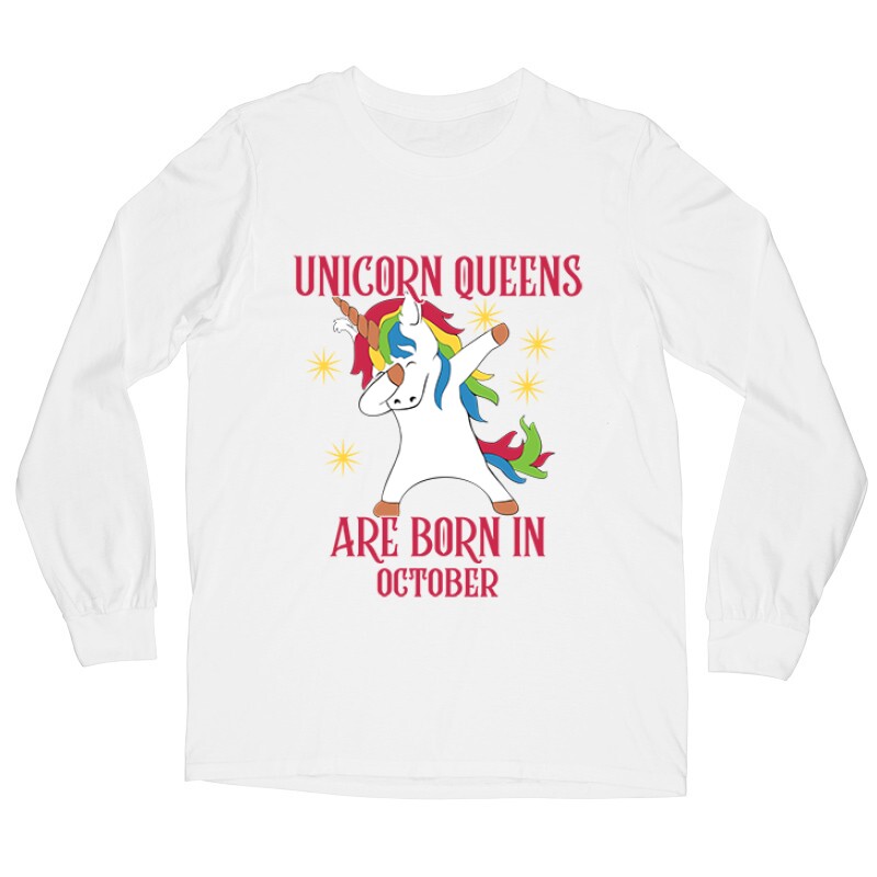 Unicorn Queens Október Hosszú ujjú póló