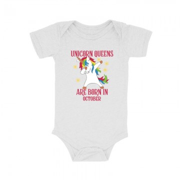 Unicorn Queens Október Bébi body