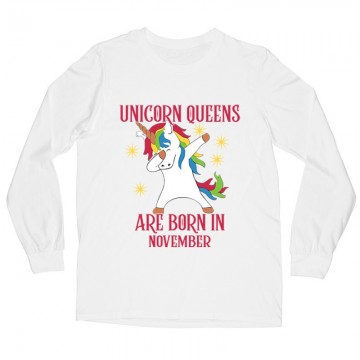 Unicorn Queens November Hosszú ujjú póló