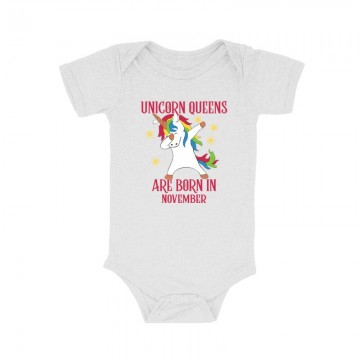 Unicorn Queens November Bébi body