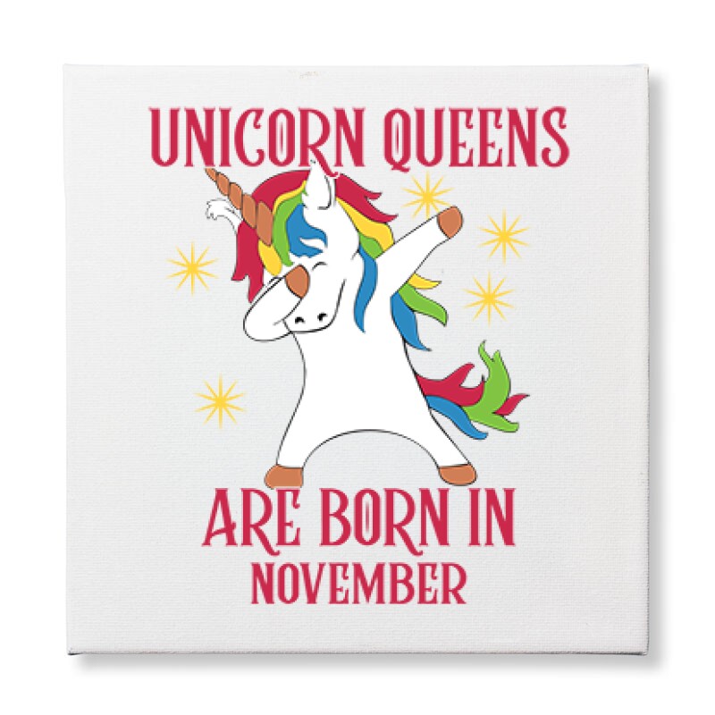 Unicorn Queens November Vászonkép