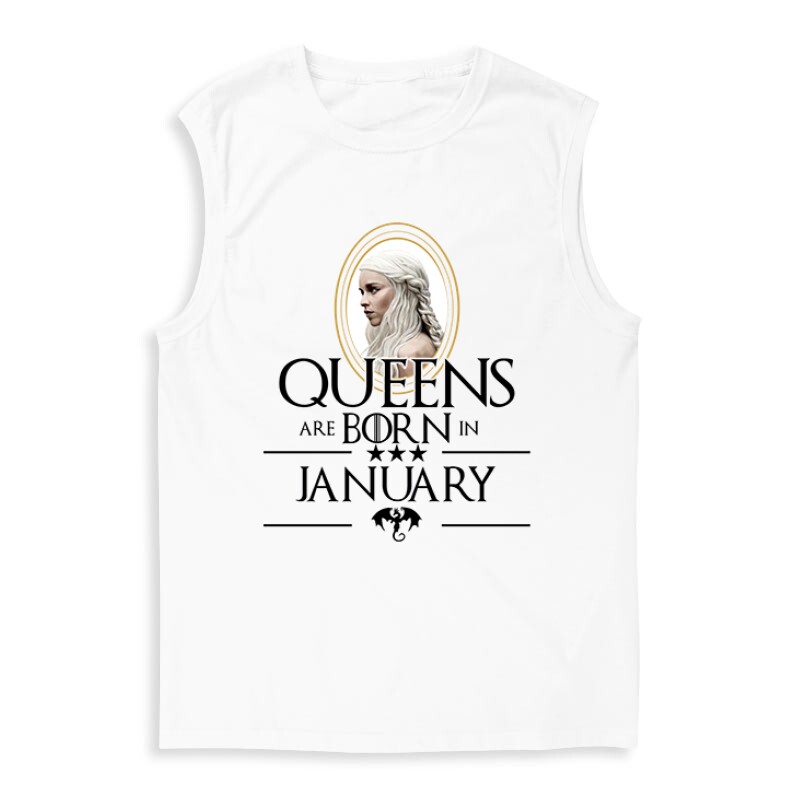 Queen Are Born (Daenerys) Január Férfi Trikó