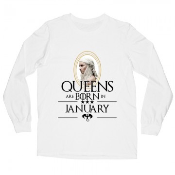 Queen Are Born (Daenerys) Január Hosszú ujjú póló