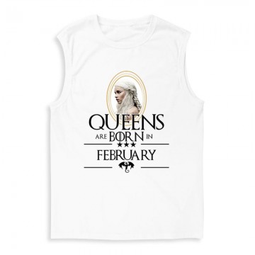 Queen Are Born (Daenerys) Február Férfi Trikó