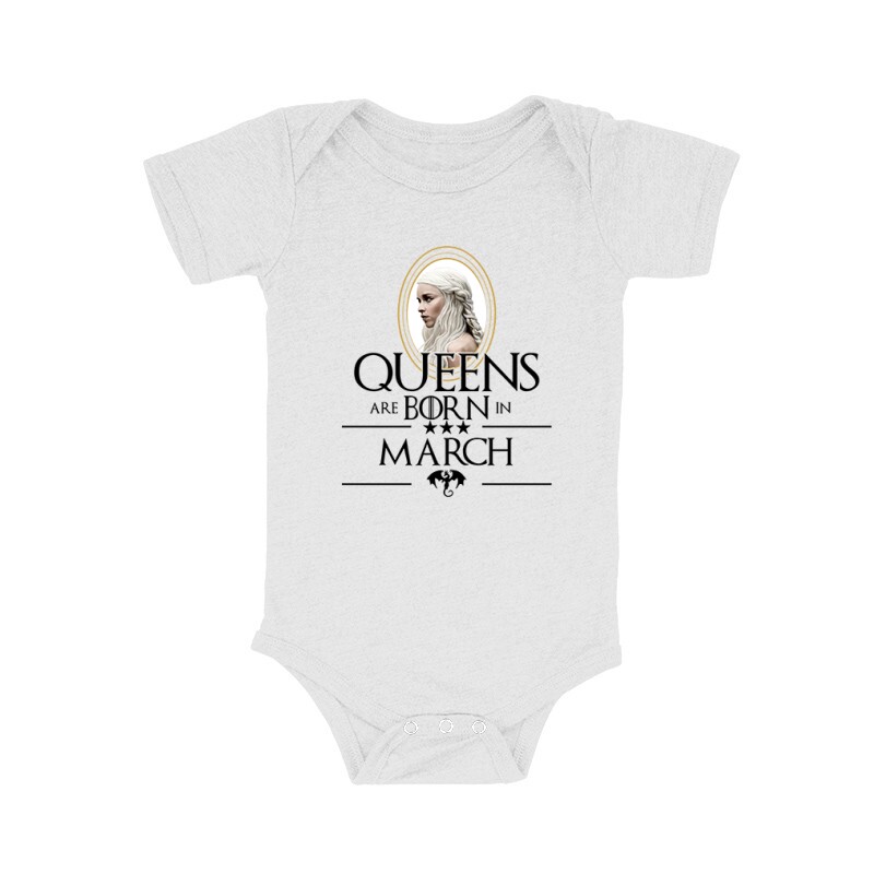 Queen Are Born (Daenerys)  Március Bébi body