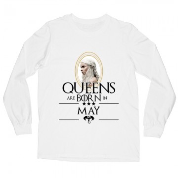 Queen Are Born (Daenerys) Május Hosszú ujjú póló