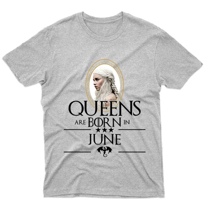 Queen Are Born (Daenerys) Június Férfi póló