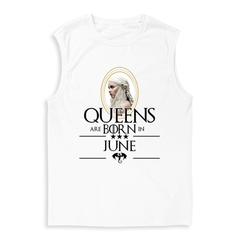 Queen Are Born (Daenerys) Június Férfi Trikó
