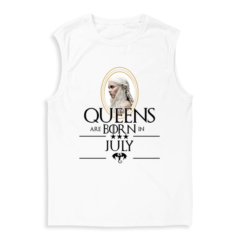 Queen Are Born (Daenerys) Július Férfi Trikó