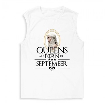 Queen Are Born (Daenerys) Szeptember Férfi Trikó