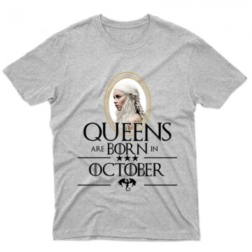 Queen Are Born (Daenerys) Október Férfi póló