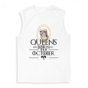 Queen Are Born (Daenerys) Október Férfi Trikó
