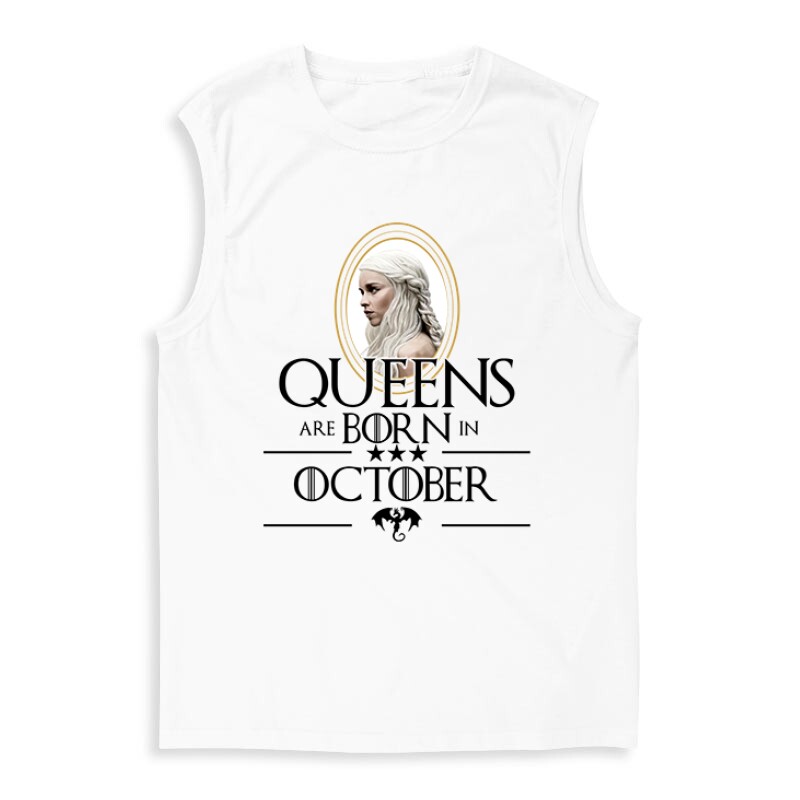 Queen Are Born (Daenerys) Október Férfi Trikó