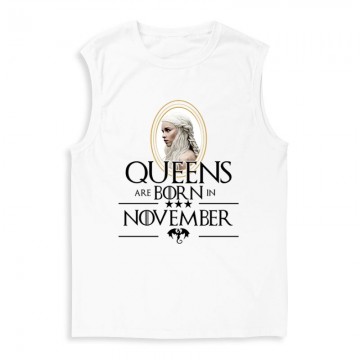 Queen Are Born (Daenerys) November Férfi Trikó