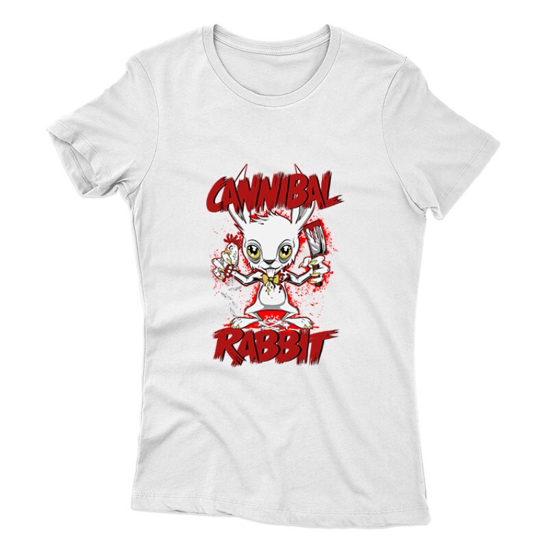 Cannibal Rabbit Női póló