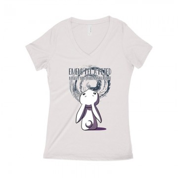 Emeld Fel a Fejed Női póló V kivágott