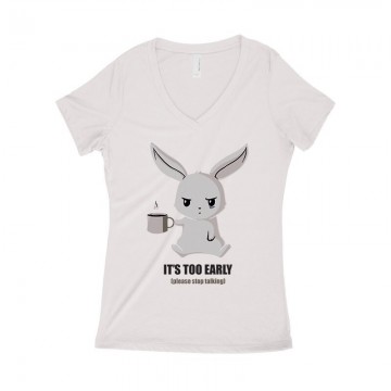 It's To Early Női póló V kivágott