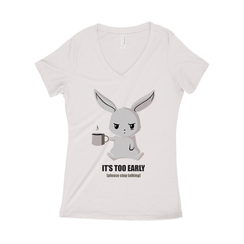 It's To Early Női póló V kivágott