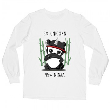 Ninja Panda Hosszú ujjú póló