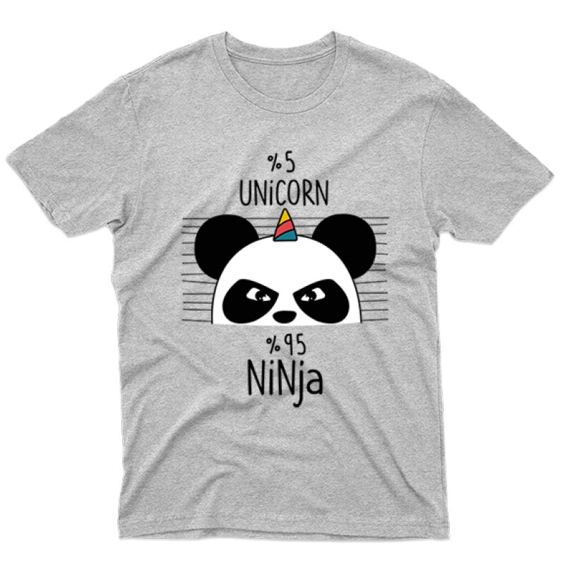 5% Unicorn Panda Férfi póló