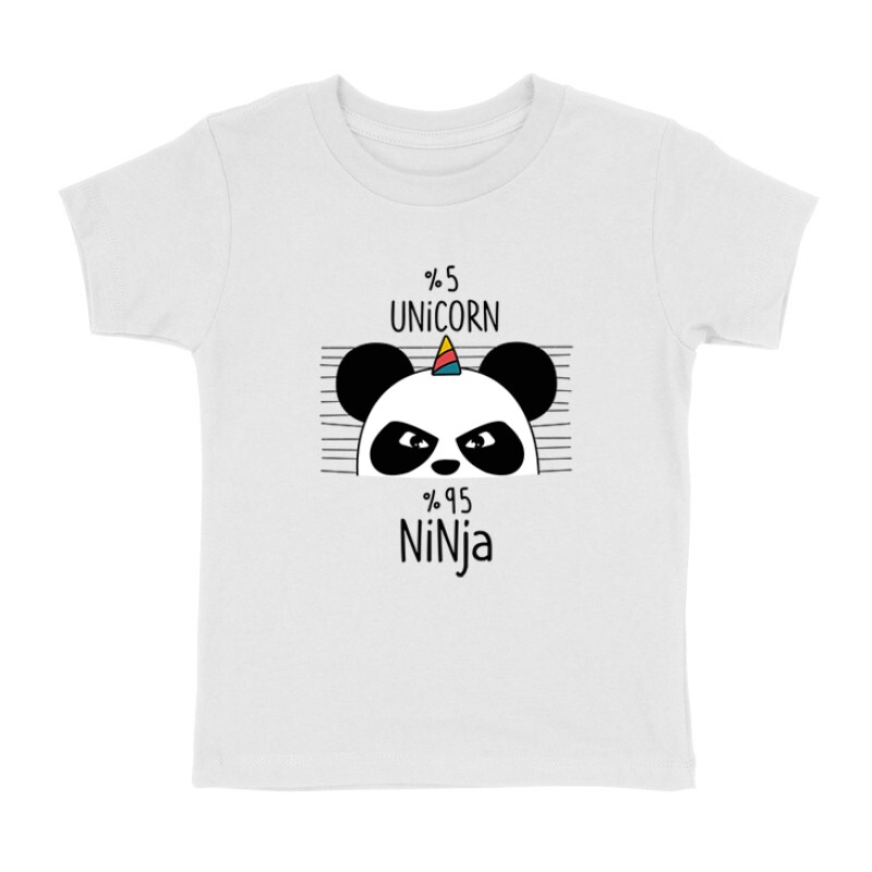 5% Unicorn Panda Gyermek póló