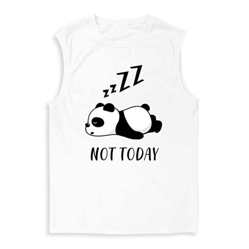 Not Today Panda Férfi Trikó
