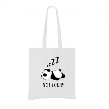 Not Today Panda Bevásárló táska