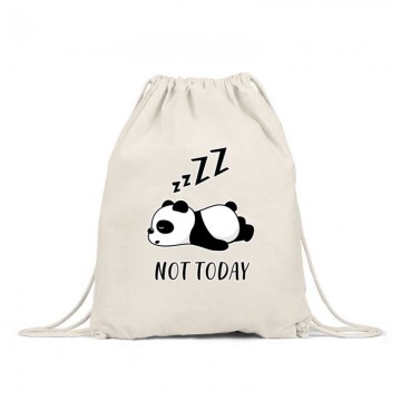 Not Today Panda Tornazsák