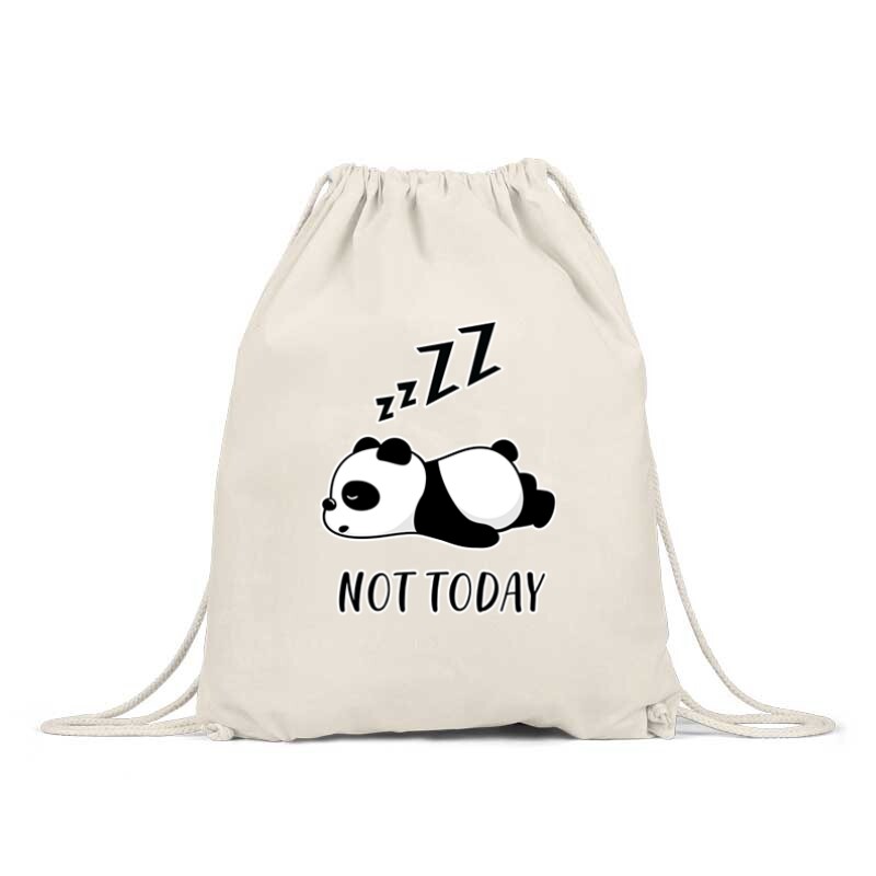 Not Today Panda Tornazsák