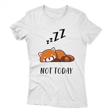 Not Today Red Panda Női póló