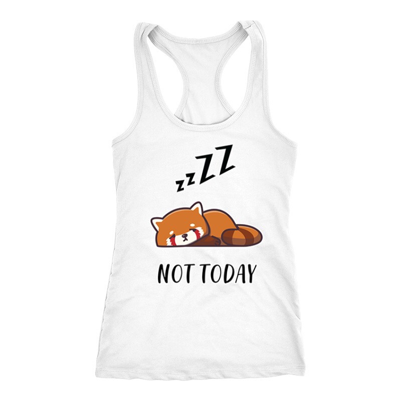 Not Today Red Panda Női Trikó