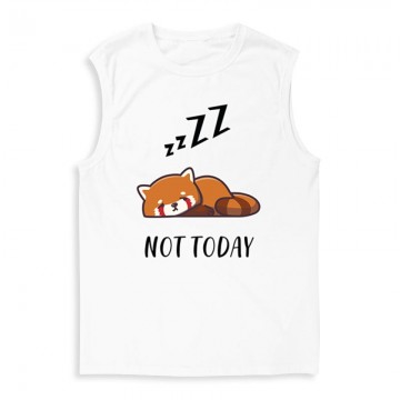 Not Today Red Panda Férfi Trikó