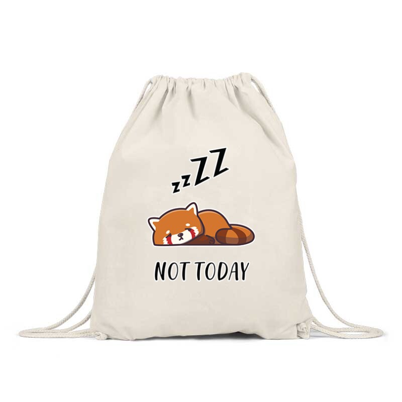 Not Today Red Panda Tornazsák