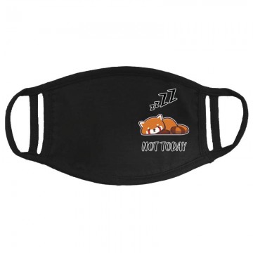 Not Today Red Panda Arcmaszk