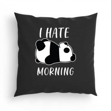 I Hate Morning Panda Párna