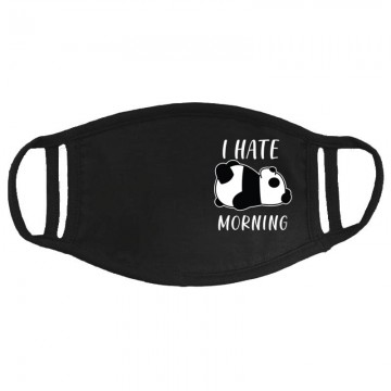 I Hate Morning Panda Arcmaszk