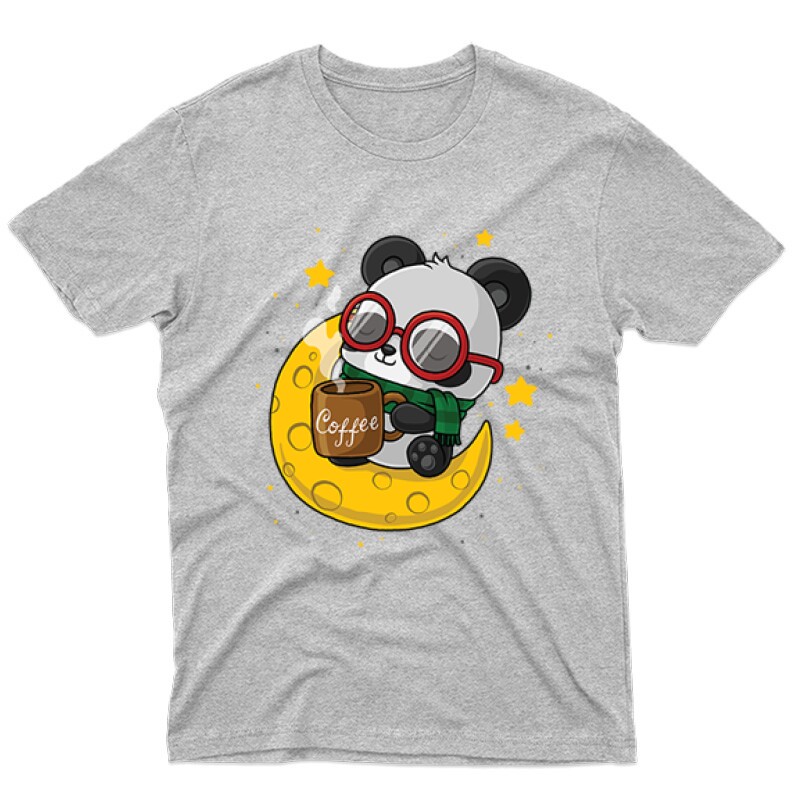 Panda Coffee Férfi póló