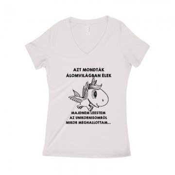 Álomvilág Női póló V kivágott