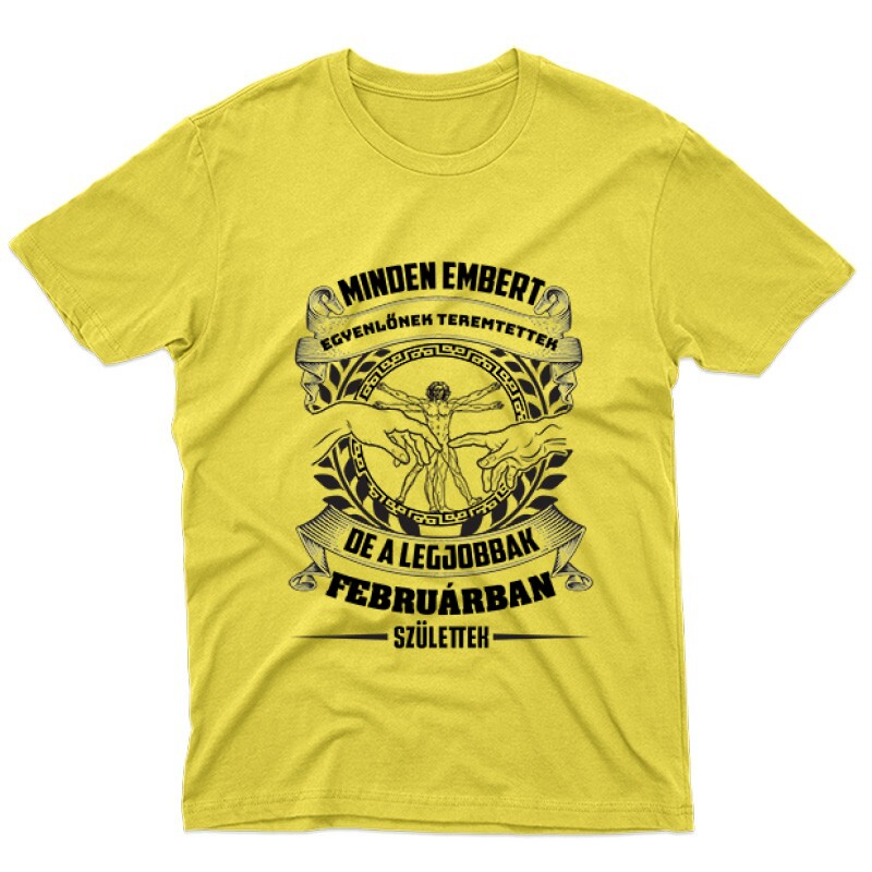 A Legjobbak Februárban (DaVinci) Férfi póló