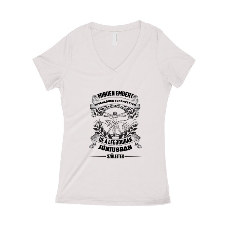 A Legjobbak Júniusban (DaVinci) Női póló V kivágott