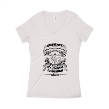 A Legjobbak Júliusban (DaVinci) Női póló V kivágott