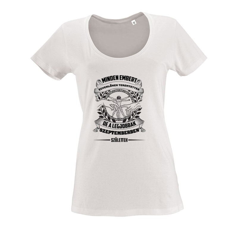 A legjobbak Szeptemberben (DaVinci) O nyakú női póló