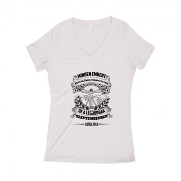 A legjobbak Szeptemberben (DaVinci) Női póló V kivágott